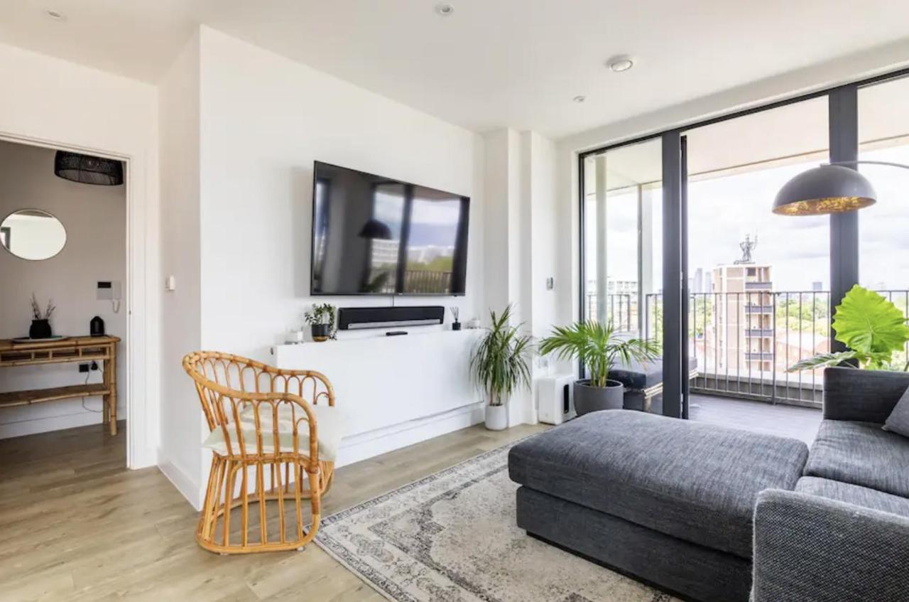 Modern 1 Bed L City Views L Work Space London Exteriör bild