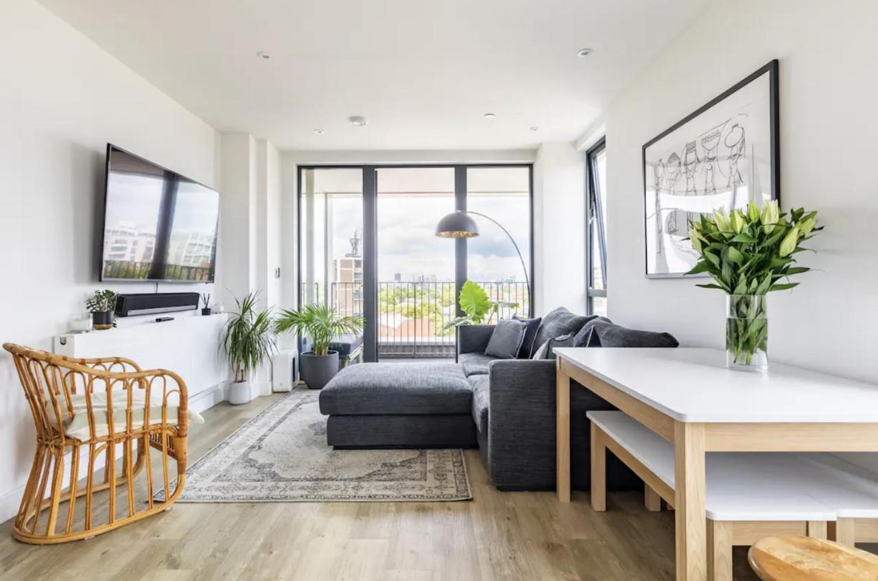 Modern 1 Bed L City Views L Work Space London Exteriör bild