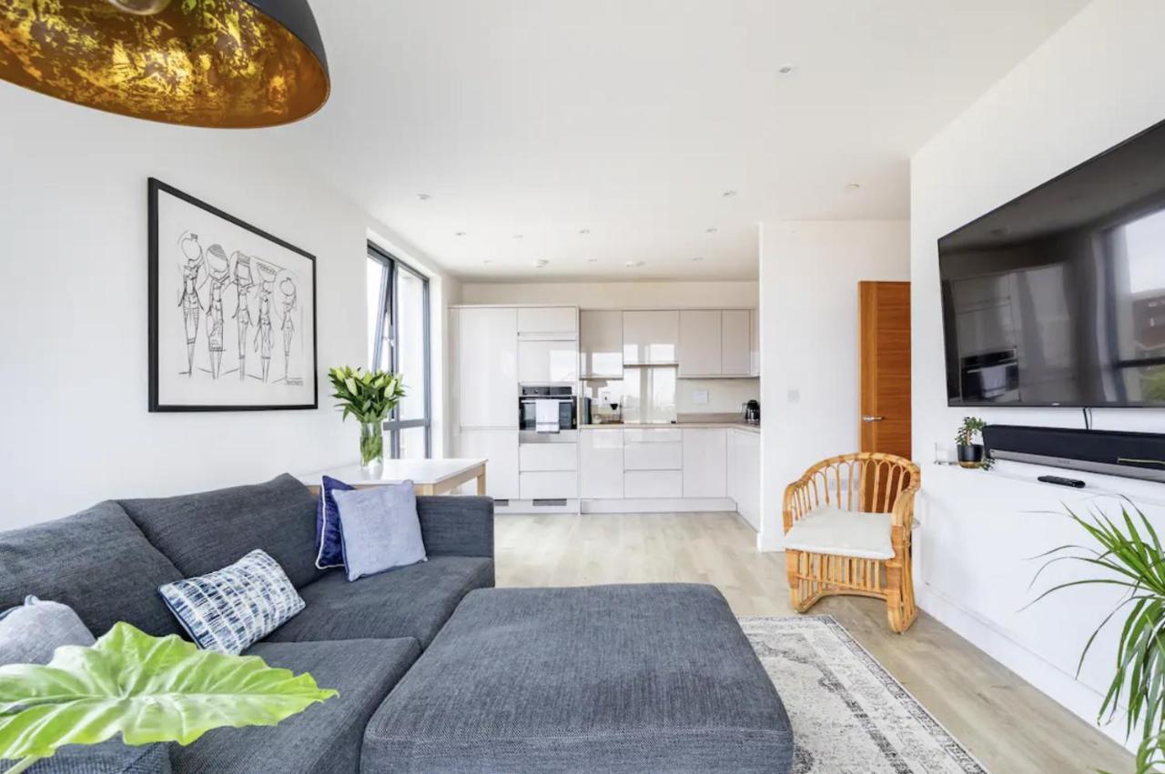 Modern 1 Bed L City Views L Work Space London Exteriör bild